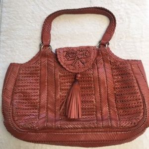 Anya Hindmarch  of London Neeson Woven Large Tote